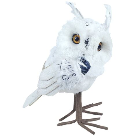 Signes Grimalt Figura De Búho Figuras Buho Buhos Blanco 9x13x18cm 15692 (1/2)