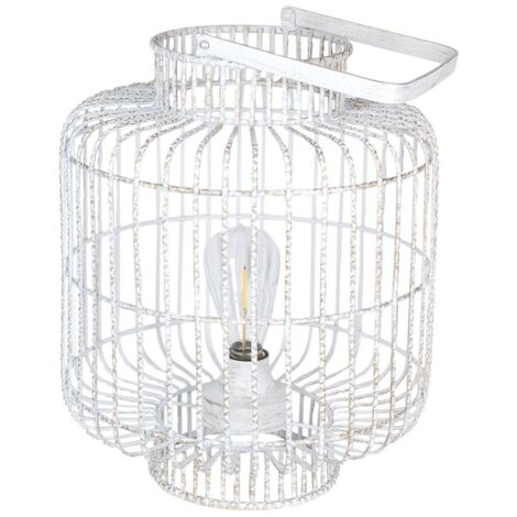 Signes Grimalt Lámpara Muebles Lámpara Con Luz Led Lamparas Blanco 30x30x36cm 18648 (1/2)