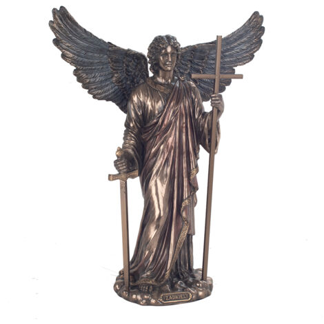 Signes Grimalt Figura Bronce Figuras  Zadkiel Bronce Gris 15x24x36cm 3141