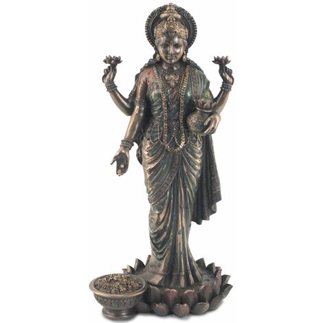 Signes Grimalt Figura De Buda Figuras Lakshmi Budas Dorado 10x13x26cm 31466