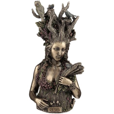 Signes Grimalt Figura Figuras  Figura Diosa Gaia Bronce Crudo 12x12x25cm 24395