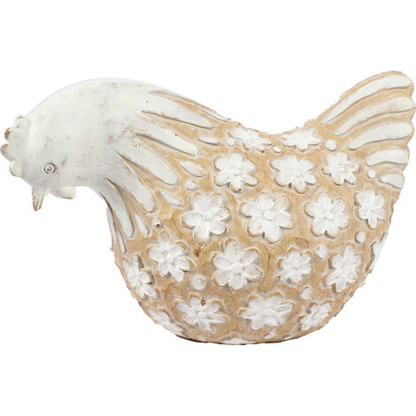 Signes Grimalt Figura De Gallina Figuras Figura Gallina Animales Marrón 11x20x13cm 29994