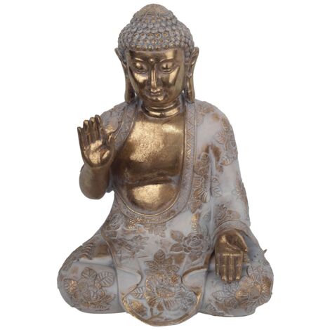 Signes Grimalt Figura De Buda Figuras Figura Buda Budas Dorado 30x17x22cm 28016 (1/4)