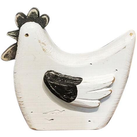 Signes Grimalt Figura De Gallina Figuras Figura Gallina Animales Blanco 6x15x14cm 30134