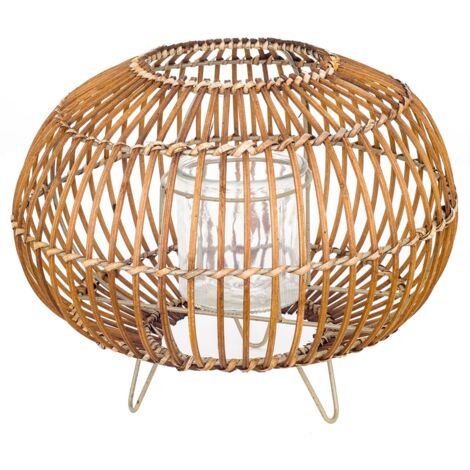Signes Grimalt Candelabro Decoracion  Candelabro Cestas Marrón 32x32x21cm 27626 (1/4)