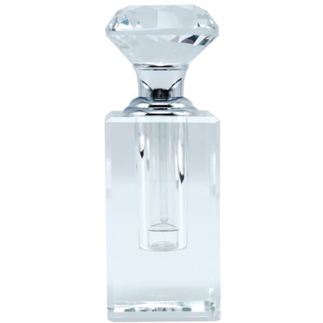 Signes Grimalt Botella Decoracion  Botella Perfume Miniaturas Transparente 4x4x12cm 37274