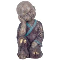 Signes Grimalt Figura De Buda Figuras Figura Buda Sentado Budas Gris 32x33x17cm 25342