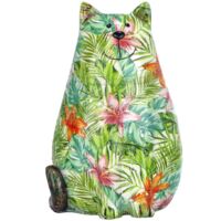 Signes Grimalt Figura De Gato Figuras Figura Gato Animales Verde 12x14x21cm 25440