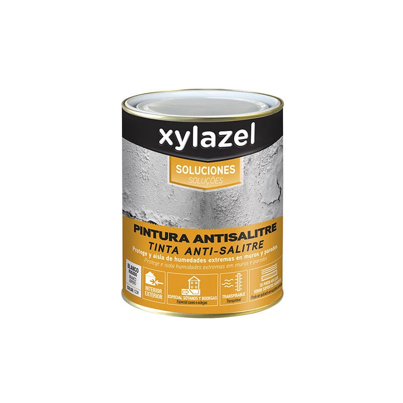 XYLAZEL Peinture Anti-Humidité bloque les taches d'humidité et évite  l'apparition de salpêtre à prix pas cher