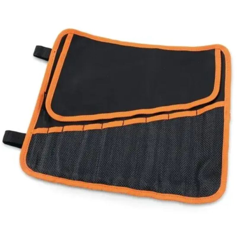 Jeu De 9 Clés Mixte, Chromées Brillantes, Dans Un Trousseau Enroulable En Polyester Durable