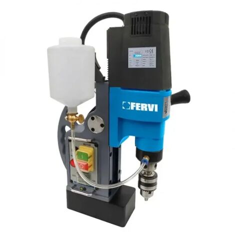 PERCEUSE MAGNÉTIQUE PERCAGE COLONNE 230V 900W FERVI 0518/20 (1/2)