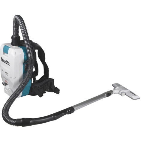 Makita – Aspirateur à dos sans fil 40V – Moteur sans balais – 180 mbar – 2,4 m³/min – Niveau sonore 60 dB – Capacité 2,0 L - VC008GZ