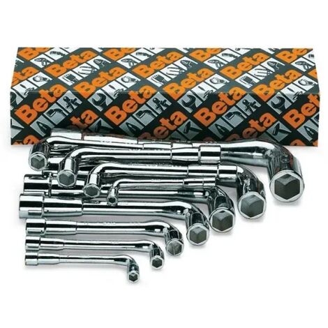 BETA Jeu 8 clés à fourche polies chromées 55MP/S8 - 000550650