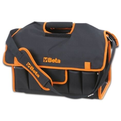 Sac porte outils Beta C7 en tissu professionnel à compartiment amovible et porte PC
