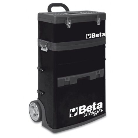 Beta C41H Chariot à outils 2 modules - Noir
