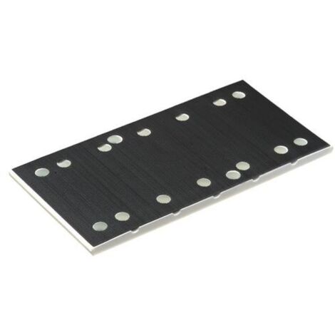 Festool – Patin de ponçage 115x225mm – Plastique MPE haute résistance – Velcro StickFix pour changement rapide – 10 trous d'aspiration - SSH-STF-115x225