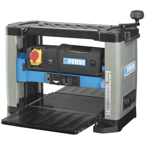 Raboteuse d'epaisseur de banc pour bois 1500w 230v 330 mm Fervi 0517a