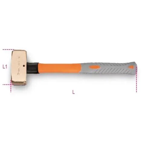 Beta 1380T Marteau Mason Club 2000g Avec Manche En Fibre