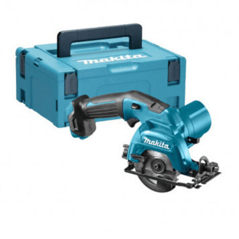 Makita – Scie circulaire 12V HS301DZJ – Lame 85 mm pour coupe jusqu'à 25,5 mm – Alimentation batterie lithium-ion – Pour bois dur