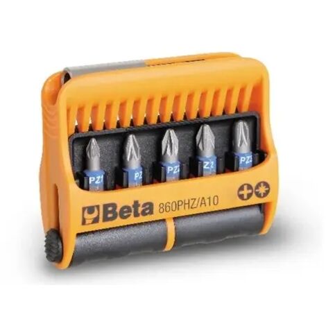 Jeu de tournevis et d'embouts 1/4 beta 860phz/a10