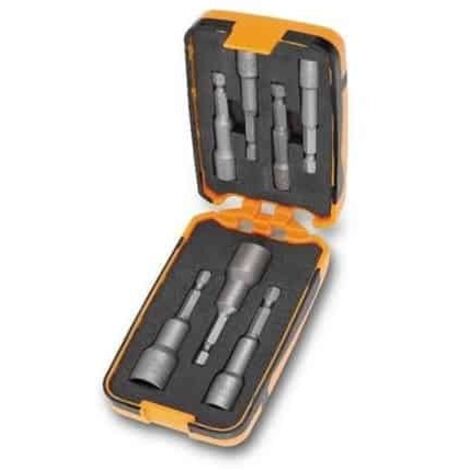 Beta – Lot de 7 embouts douille 6 pans magnétiques – Diamètre 10mm – Pour visseuses – 8620950