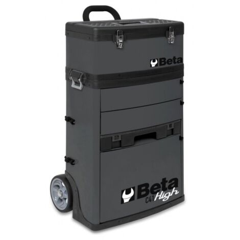 Beta C41H Chariot à outils 2 modules - Gris