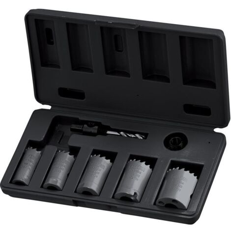Fervi 0278/005S jeu de scies cloches en coffret 7 Pcs. (1/2)