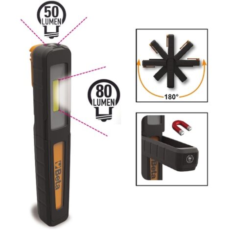 Lampe stylo led rechargeable beta 1838p - 50/80