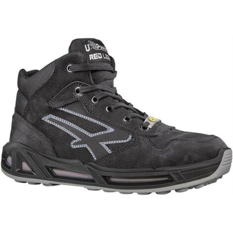 U-Power – Bottes de sécurité S3 CI SRC ESD – Pointure 44 – Tige en cuir nubuck hydrofuge – Semelle antidérapante PU – Protection anti-perforation Save&Flex