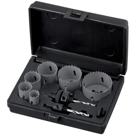 Fervi 0278/002S jeu de scies cloches en coffret 9 Pcs. (1/2)
