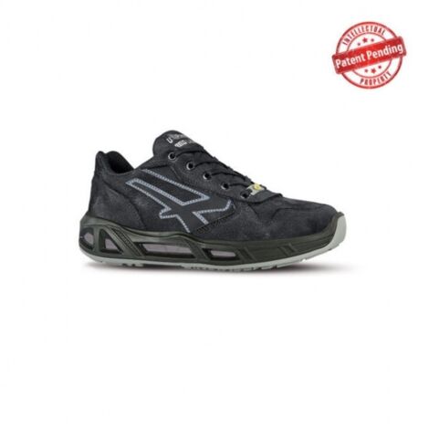 FP – Chaussures de sécurité basses S3 SRC CI ESD – Embout aluminium – Semelle antidérapante PU – Tige cuir nubuck hydrofuge – Pointure 47