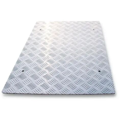 Plancher antidérapant en tôle pour élévateur Beta 3050/600 – Dimensions 540 x 340 mm – Surface stable pour entretien motos