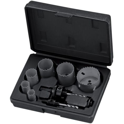 Fervi 0278/008S jeu de scies cloches en coffret 9 Pcs. (1/2)
