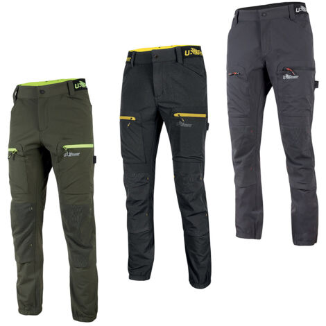 Pantalon de travail élastique U-Power Harmony - XXXL - Antracita