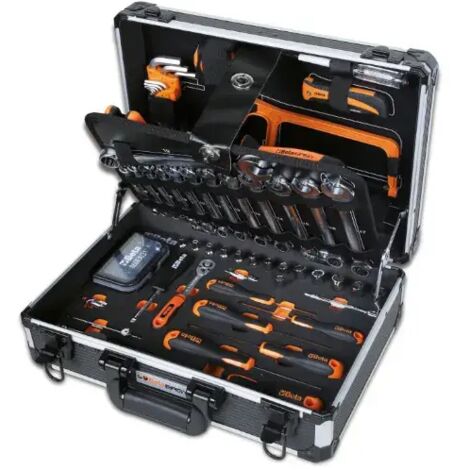 Beta Worker BW2054E-100 mallette d&039outils professionnels complète avec 100 pièces - .325 - 1,3 - 72 (1/4)