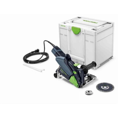 Festool – Système de coupe diamantée 125 mm – Puissance 1400W – Profondeur de coupe 27 mm – Pour matériaux minéraux – Aspiration efficace - 125-Plus (1/10)