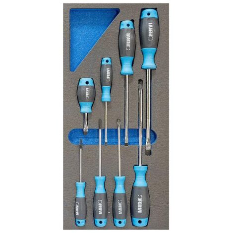 Fervi TM01/016 Moule souple thermoformé avec assortiment 8 Pcs. (1/2)