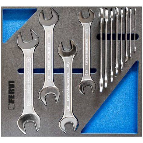 Fervi TM01/005 Moule souple thermoformé avec assortiment 12 Pcs. (1/2)