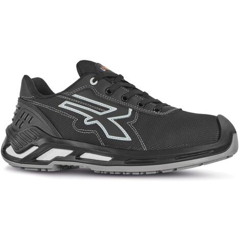 Chaussures basses de travail U-Power Zorbi S3 SRC CI ESD - 40 (EU) - Gris / noir (1/2)