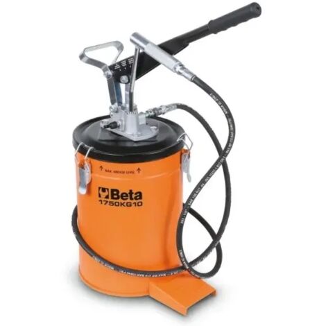 Beta 1750KG10 Pompe à graisse à levier 10 kg avec tuyau haute pression (1/3)