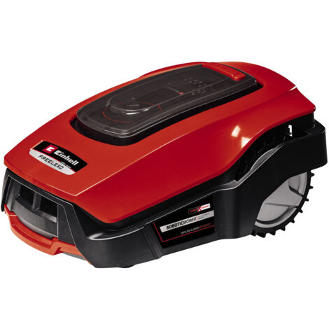 Einhell Robot Tondeuse FREELEXO 800 LCD BT - Solo Power X-Change (18 V, 800 m², application Bluetooth, écran LCD) Livré avec Kit d'installation. Livré sans Batterie ni Chargeur (1/4)