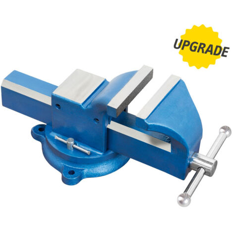 Etau d'etabli pivotant en acier de 125 mm Fervi 0036/125g