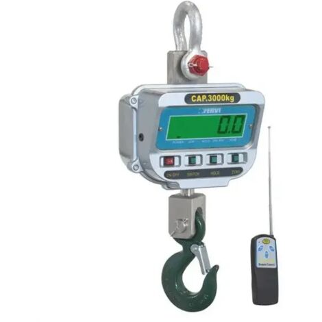 DYNAMOMÈTRE PESON ELECTRONIQUE BALANCE INDUSTRIEL 5000KG D012/0500 (1/2)