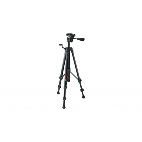 Bosch – Trépied pour niveau laser réglable 55-157 cm – Raccord 1/4' – Léger 1,3 kg – Pieds en caoutchouc pour stabilité - TT150