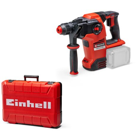 Einhell Professional Marteau Perforateur sans fil Herocco 36/28 Li-Solo Power X-Change (36V, 3.2 Joules, moteur sans charbon, coffret E-Box) Livré sans Batterie ni Chargeur