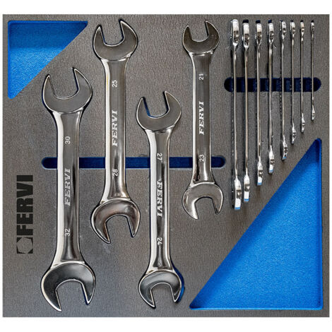 Fervi TM01/006 Moule souple thermoformé avec assortiment 12 Pcs. (1/2)