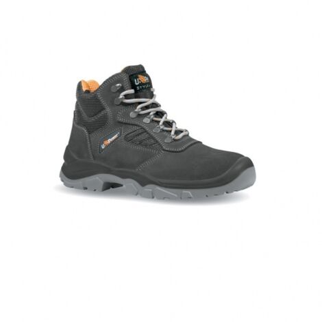 U-Power – Chaussures de sécurité montantes S1P SRC – Cuir suédé respirant – Semelle PU antidérapante – Protection 200 joules – Pour environnements secs