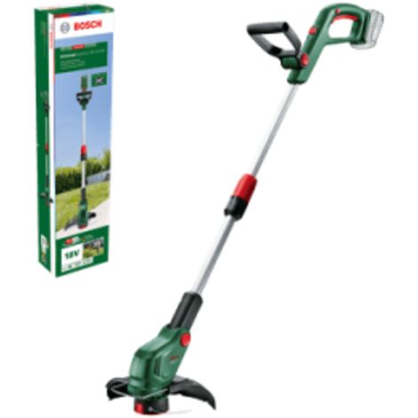 Bosch – Coupe-bordure à batterie 18V – Système de coupe semi-automatique – Tête inclinable pour accès facile – Poids léger 2,0 kg (1/7)