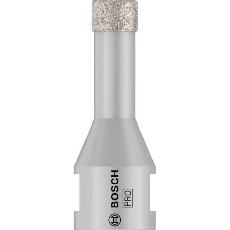 Bosch – Foret diamanté à sec 12 mm 2608599042 – Longueur 30 mm – Queue 22,23 mm – Pour carrelages durs et pierre naturelle - MM 1 PC
