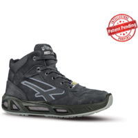 U-Power – Bottes de sécurité S3 SRC CI ESD – Pointure 43 – Tige en cuir nubuck hydrofuge – Semelle antidérapante PU – Protection anti-perforation Save&Flex